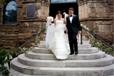 Happy Couple, Wedding Photo, Wedding Dress Cleaning, Preservation, Garment Care